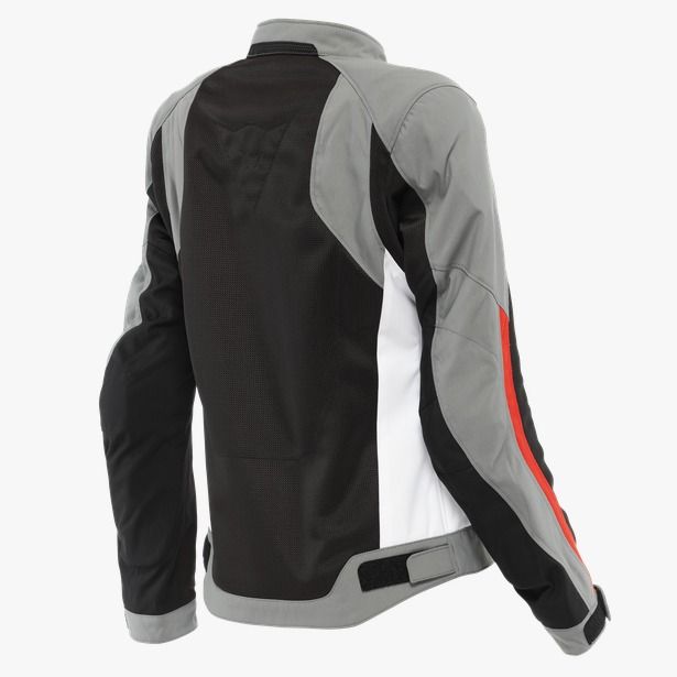 Dainese Hydraflux 2 Air Lady D-Dry Jacket BLACK/CHARCOAL-GRAY/LAVA-RED : Delivery in 5 days
